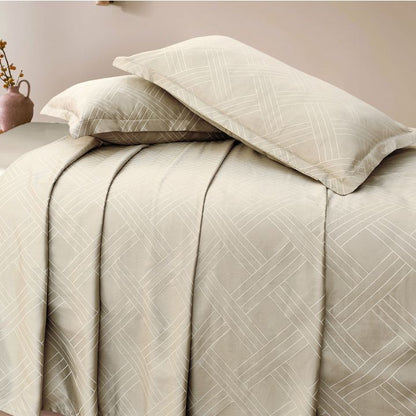 Egyptian Cotton 400 TC king size 3 Pcs Set - The Gharnish - A Unit of Satkala Creations