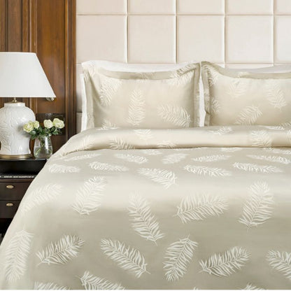 Egyptian Cotton 400 TC king size Bedsheet set of 3 - The Gharnish - A Unit of Satkala Creations