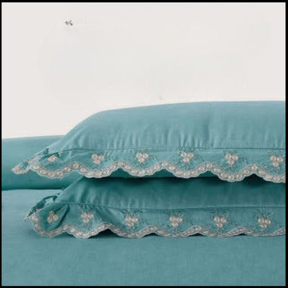 King Size joint Free designer Bedding Set - The Gharnish - A Unit of Satkala Creations