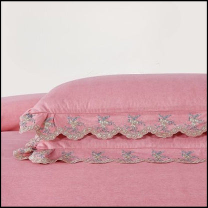 King Size joint Free designer Bedding Set - The Gharnish - A Unit of Satkala Creations