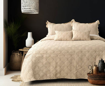 Luxury Embroidered Bedding Set – Elegance & Comfort Redefined - The Gharnish - A Unit of Satkala Creations