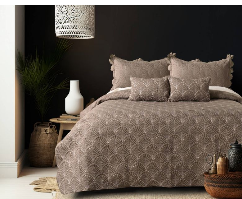 Luxury Embroidered Bedding Set – Elegance & Comfort Redefined - The Gharnish - A Unit of Satkala Creations