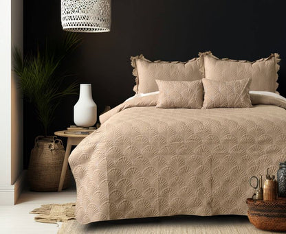 Luxury Embroidered Bedding Set – Elegance & Comfort Redefined - The Gharnish - A Unit of Satkala Creations