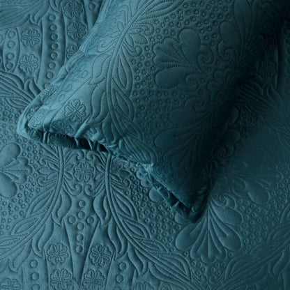 Super Luxurious Quilted  Holland Fabric King Size Bedding Set - The Gharnish - A Unit of Satkala Creations