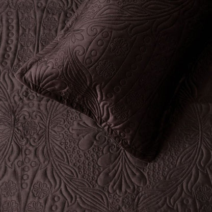 Super Luxurious Quilted  Holland Fabric King Size Bedding Set - The Gharnish - A Unit of Satkala Creations