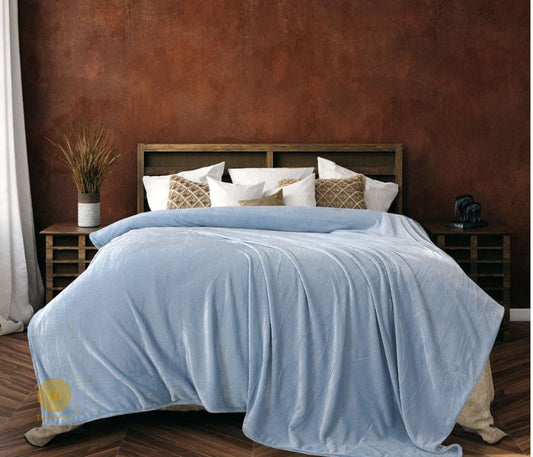 Unicolor Solid  Woolen Bedding Set - The Gharnish - A Unit of Satkala Creations