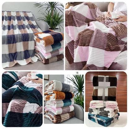 Soft and Cozy Ac and Mild Winters Blankets - The Gharnish - A Unit of Satkala Creations