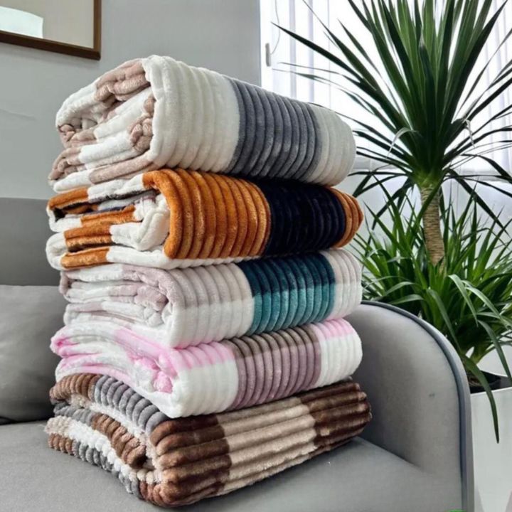 Soft and Cozy Ac and Mild Winters Blankets - The Gharnish - A Unit of Satkala Creations