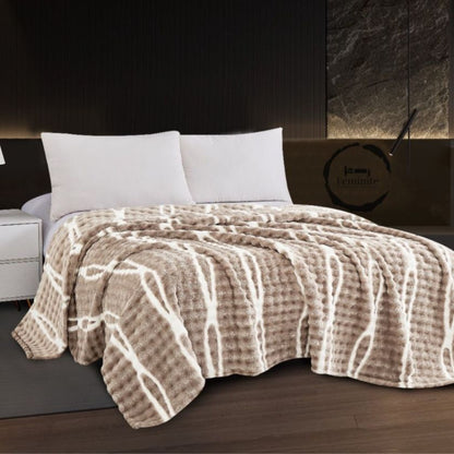 Super Soft Premium Rabbit Fur AC Blanket - The Gharnish - A Unit of Satkala Creations