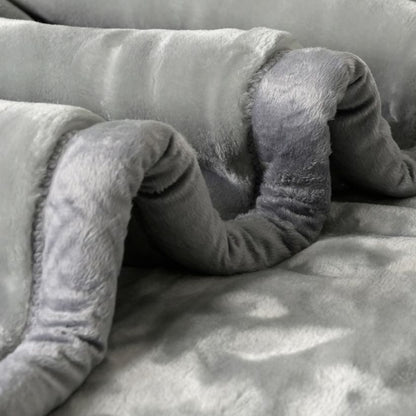 Cloudy Korean Mink Double Ply Blanket for Winter - The Gharnish - A Unit of Satkala Creations