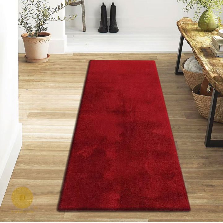 Modern and Soft Rabitt Furr Carpet - The Gharnish - A Unit of Satkala Creations