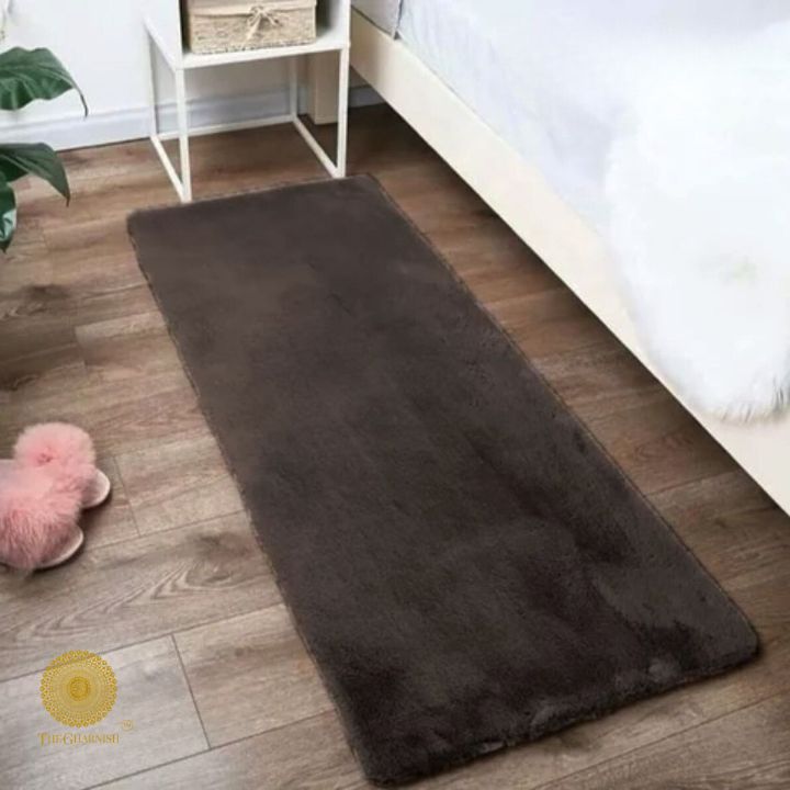 Modern and Soft Rabitt Furr Carpet - The Gharnish - A Unit of Satkala Creations
