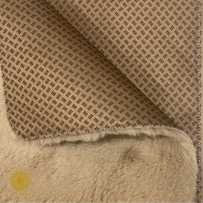 Modern and Soft Rabitt Furr Carpet - The Gharnish - A Unit of Satkala Creations