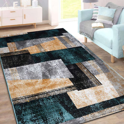 Modern Velvet Turkey Vintage Carpet - The Gharnish - A Unit of Satkala Creations