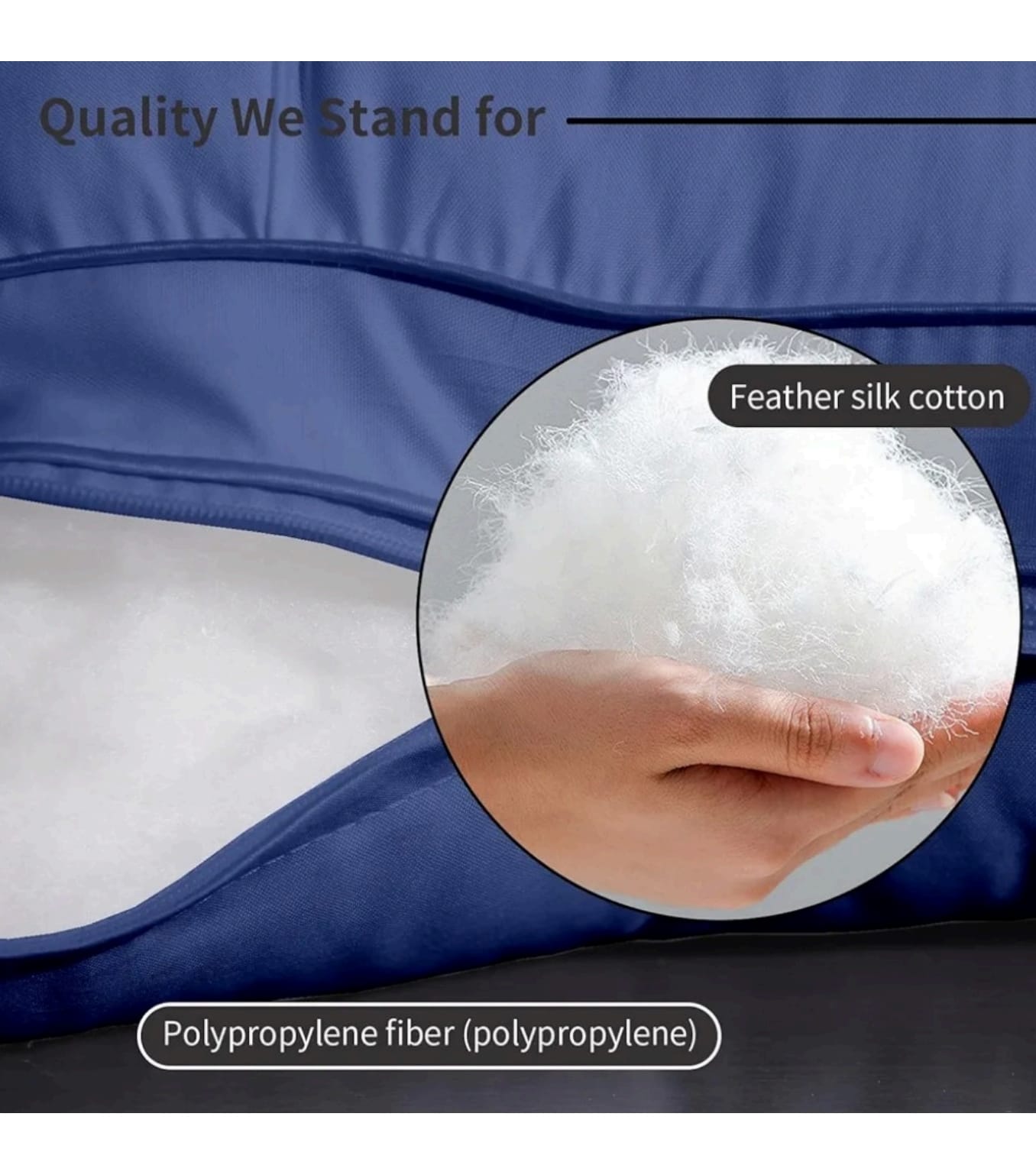 Fluffy and Luxurious Sleeping FAB Pillows - The Gharnish - A Unit of Satkala Creations
