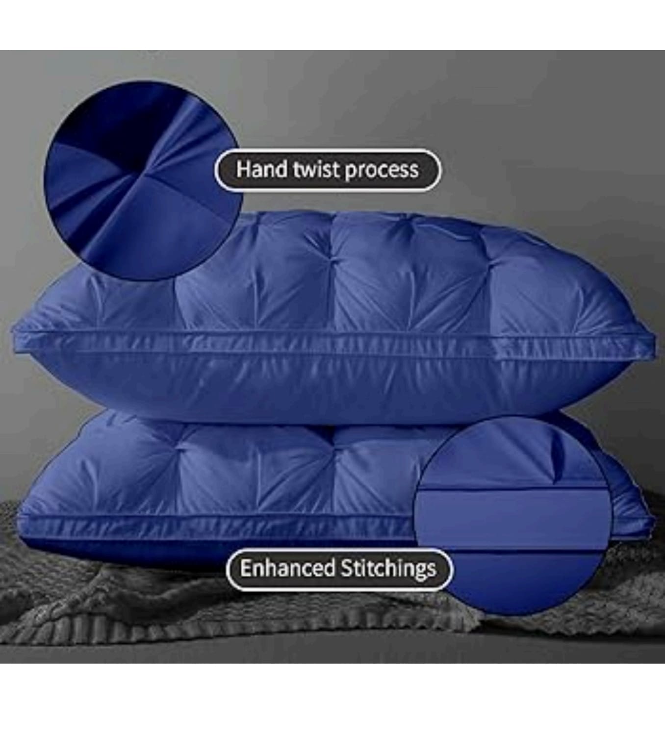 Fluffy and Luxurious Sleeping FAB Pillows - The Gharnish - A Unit of Satkala Creations