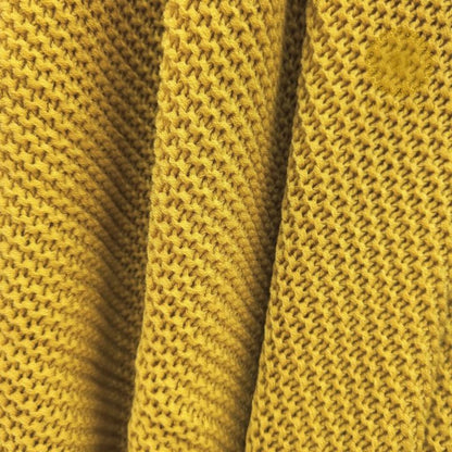 The premium quality yarn used in our throws guarantees durability and longevity, ensuring they remain as soft and inviting as the first day you bring them home. Available in a range of sophisticated colors and timeless patterns, our throws effortlessly complement any interior décor style, adding a touch of elegance to your living space.  Experience unparalleled comfort and style with our premium knitted and soft throws, where every snuggle is an indulgence in luxury.