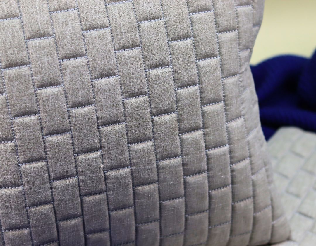 Brick Pattern Premium Heavy Cushion Cover - The Gharnish - A Unit of Satkala Creations
