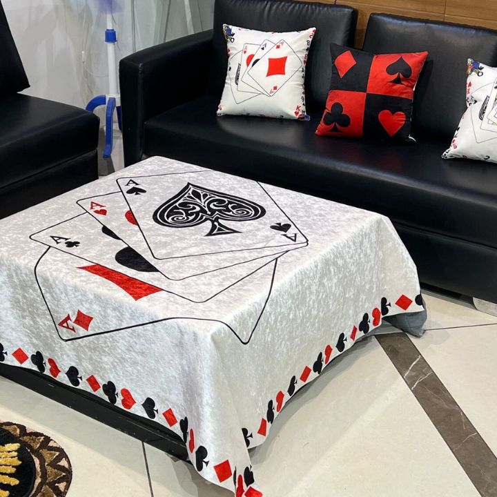 Set of 2 The Gharnish party cushion covers with vibrant, decorative fabric featuring festive patterns for home decor.