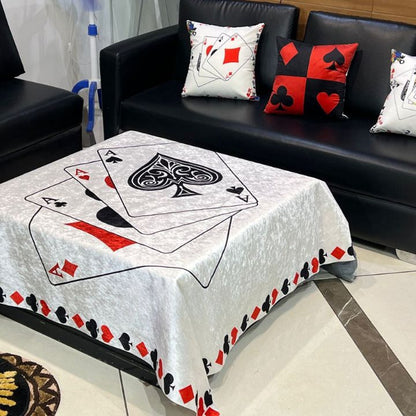 Set of 2 The Gharnish party cushion covers with vibrant, decorative fabric featuring festive patterns for home decor.