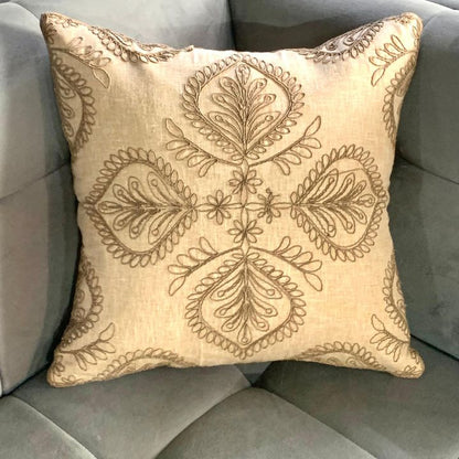 Pure Cotton Embroidery Cushion Covers – Set of 5 - The Gharnish - A Unit of Satkala Creations