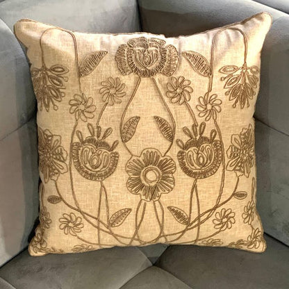 Pure Cotton Embroidery Cushion Covers – Set of 5 - The Gharnish - A Unit of Satkala Creations