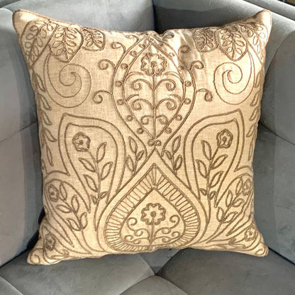 Pure Cotton Embroidery Cushion Covers – Set of 5 - The Gharnish - A Unit of Satkala Creations