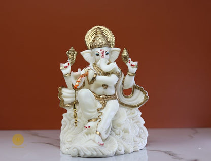 Divine Patta Ganesh Murti - The Gharnish - A Unit of Satkala Creations