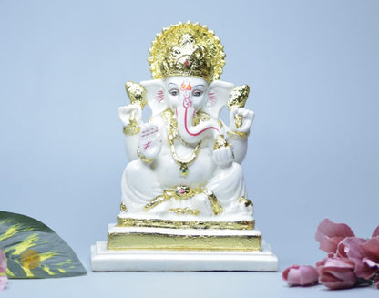 Ganesha heavy statue, The Gharnish gods figurine featuring detailed craftsmanship and traditional design.
