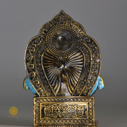 Lord Kuber Statue for Wealth and Harmony | Kuber Resin Murti for Home - The Gharnish - A Unit of Satkala Creations