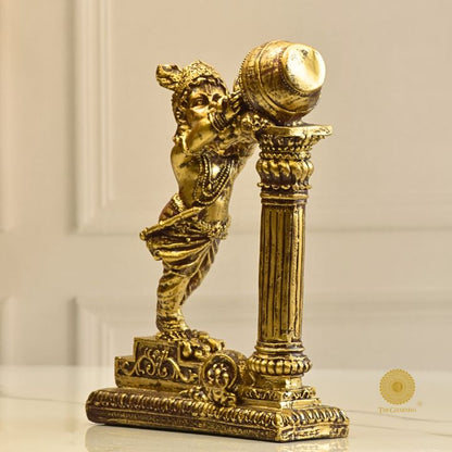 Makhanchor Bal Gopal Statue - The Gharnish - A Unit of Satkala Creations