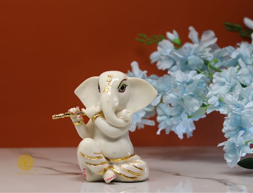 Mini Murali Ganehsa Statue - The Gharnish - A Unit of Satkala Creations