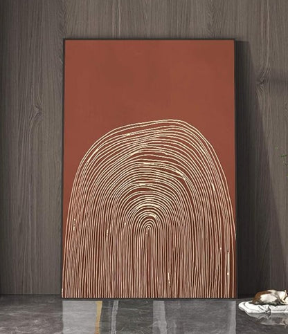 Abstract Wooden Wall Paintings Abstract Decorative Living Room - The Gharnish - A Unit of Satkala Creations