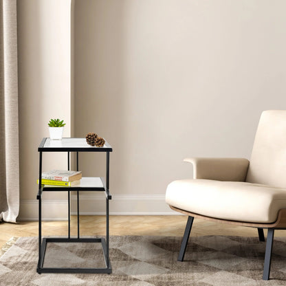 Rectangular small Metal Coffee Table for home and office, Side Tables - The Gharnish - A Unit of Satkala Creations