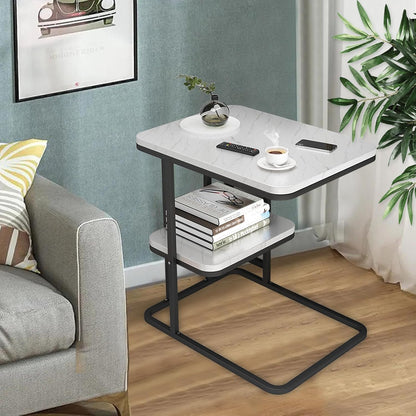 Sofa Side Cabinet Modern Simple Small tea table Sitting Room Corner Table Multi-functional square Table - The Gharnish - A Unit of Satkala Creations
