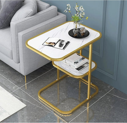 Sofa Side Cabinet Modern Simple Small tea table Sitting Room Corner Table Multi-functional square Table - The Gharnish - A Unit of Satkala Creations