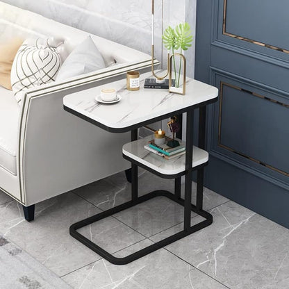 Sofa Side Cabinet Modern Simple Small tea table Sitting Room Corner Table Multi-functional square Table - The Gharnish - A Unit of Satkala Creations