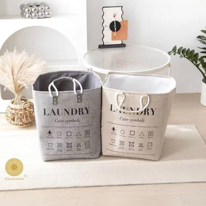 Cotton laundry bags are fabric storage bags made from cotton, designed for holding and transporting laundry