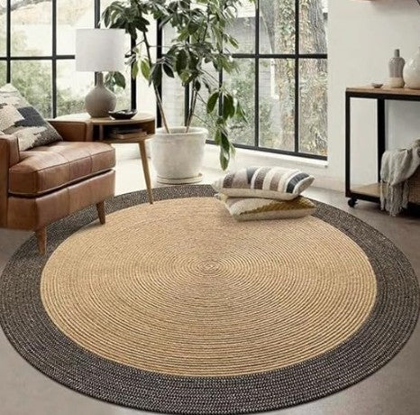 Stylish Moroccan rug used as storage, featuring intricate patterns and vibrant colors, by The Gharnish.