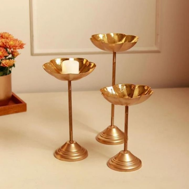 Flower Bowl Urli with Stand by The Gharnish, decorative ceramic bowl with elegant stand, ideal for floral arrangements and home decor.