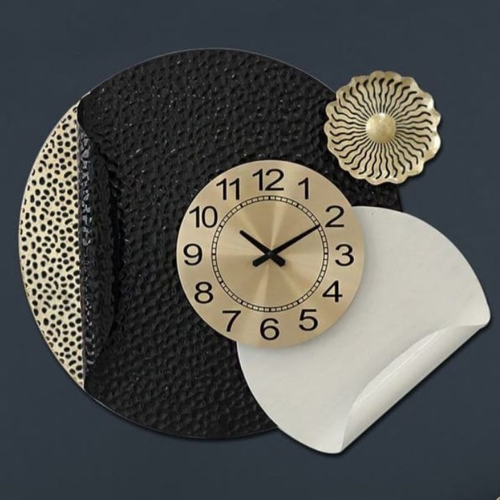 Big Circles Wall Clock (24 Inches ) - The Gharnish - A Unit of Satkala Creations