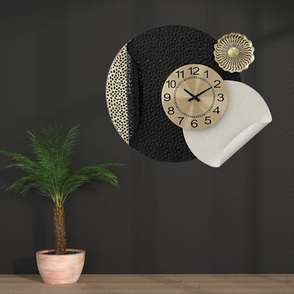 Big Circles Wall Clock (24 Inches ) - The Gharnish - A Unit of Satkala Creations