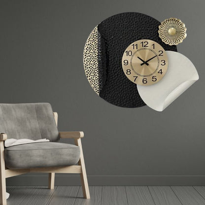 Big Circles Wall Clock (24 Inches ) - The Gharnish - A Unit of Satkala Creations