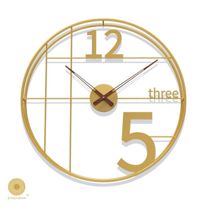 Numeric Double Ring Wall Clock (24 Inches Dia) - The Gharnish - A Unit of Satkala Creations