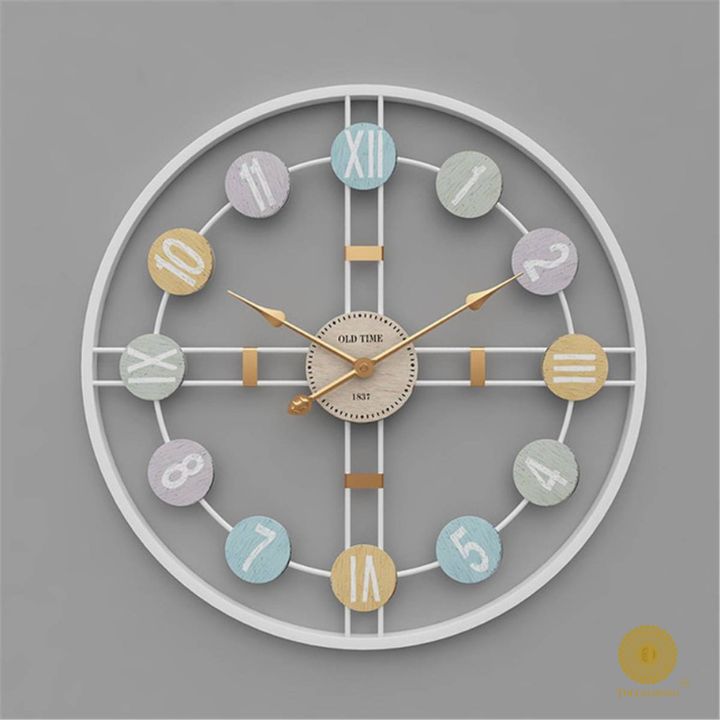 Roman Numieric Wall Clock (24 Inches Dia) - The Gharnish - A Unit of Satkala Creations