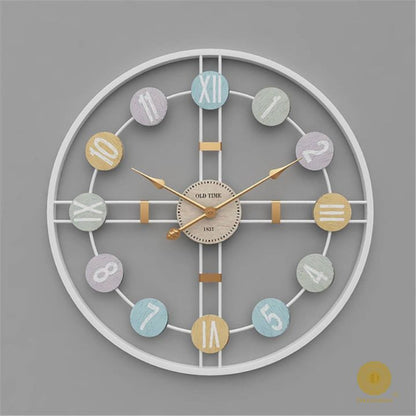 Roman Numieric Wall Clock (24 Inches Dia) - The Gharnish - A Unit of Satkala Creations