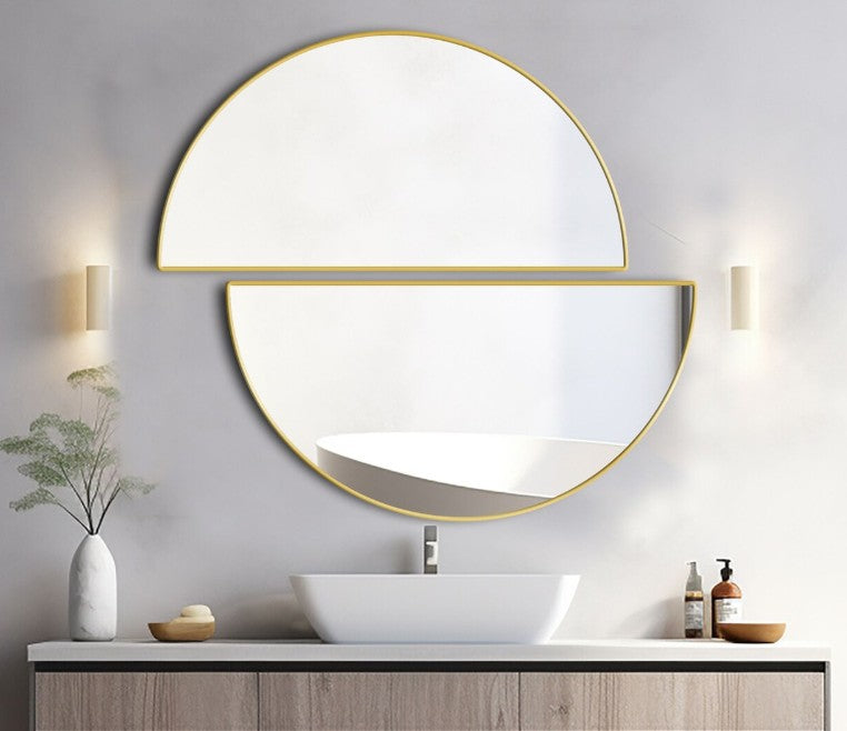 Unique & Timeless Irregular Mirror - The Gharnish - A Unit of Satkala Creations