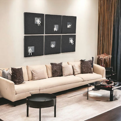 Wooden decorated wall accent - The Gharnish - A Unit of Satkala Creations