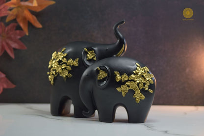 Premium pair of elephant animal figurines by TheGharnish, showcasing detailed craftsmanship and lifelike features.