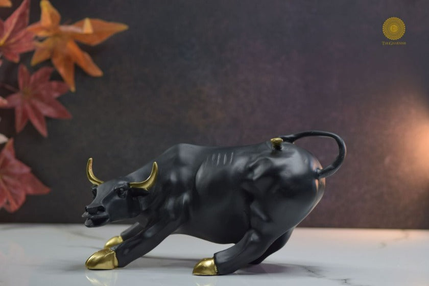 Charging Bull Figurine - The Gharnish - A Unit of Satkala Creations